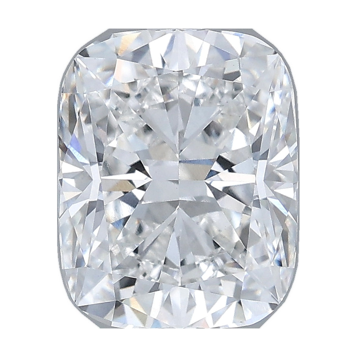 3.04 ct elongated cushion lab-grown diamond, E color, VVS2 clarity, IGI certified, still from its 360° video