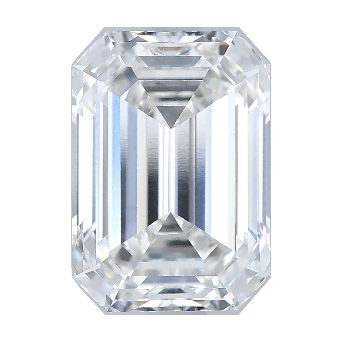 3.04 ct emerald lab-grown diamond, F color, VS1 clarity, IGI certified, still from its 360° video