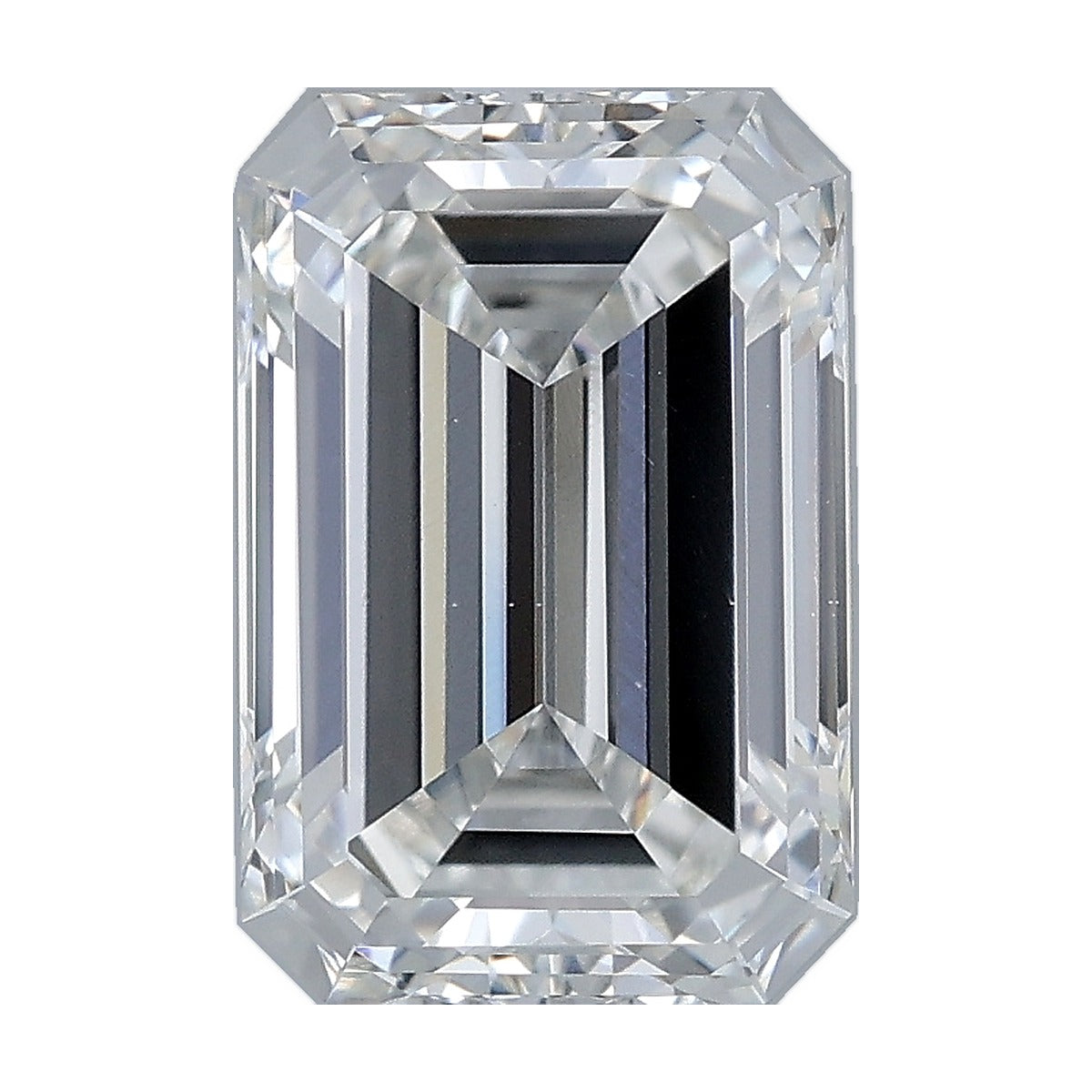 3.04 ct emerald lab-grown diamond, F color, VS1 clarity, IGI certified, still from its 360° video