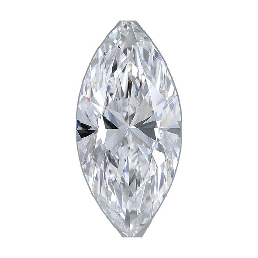 3.04 ct marquise lab-grown diamond, E color, VVS2 clarity, IGI certified, still from its 360° video