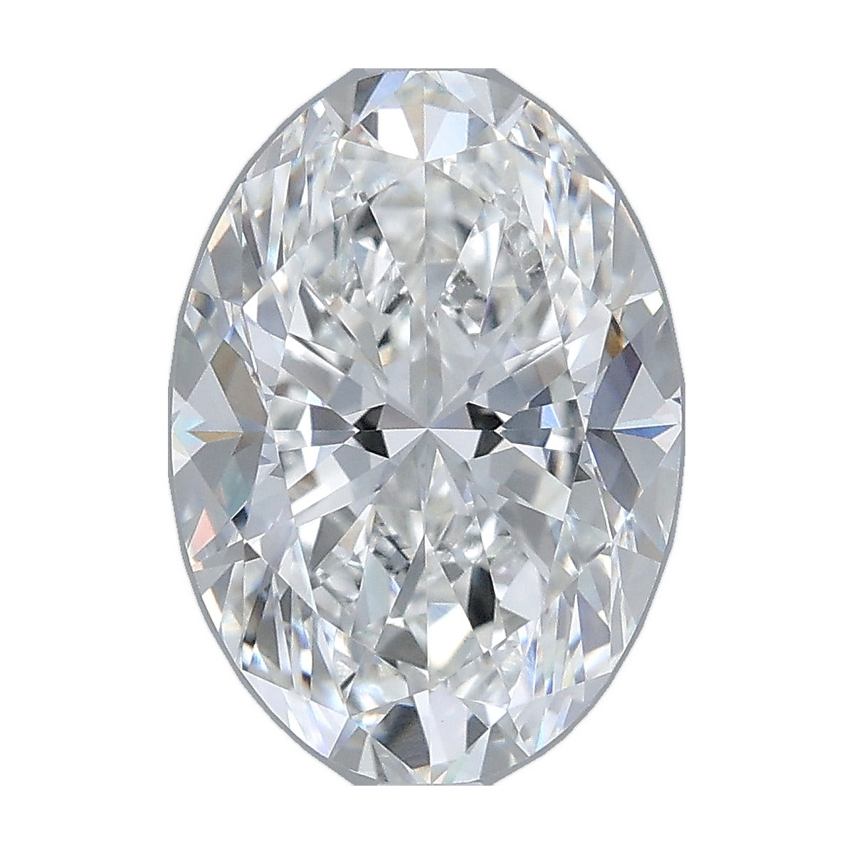 3.04 ct oval lab-grown diamond, F color, VVS2 clarity, IGI certified, still from its 360° video