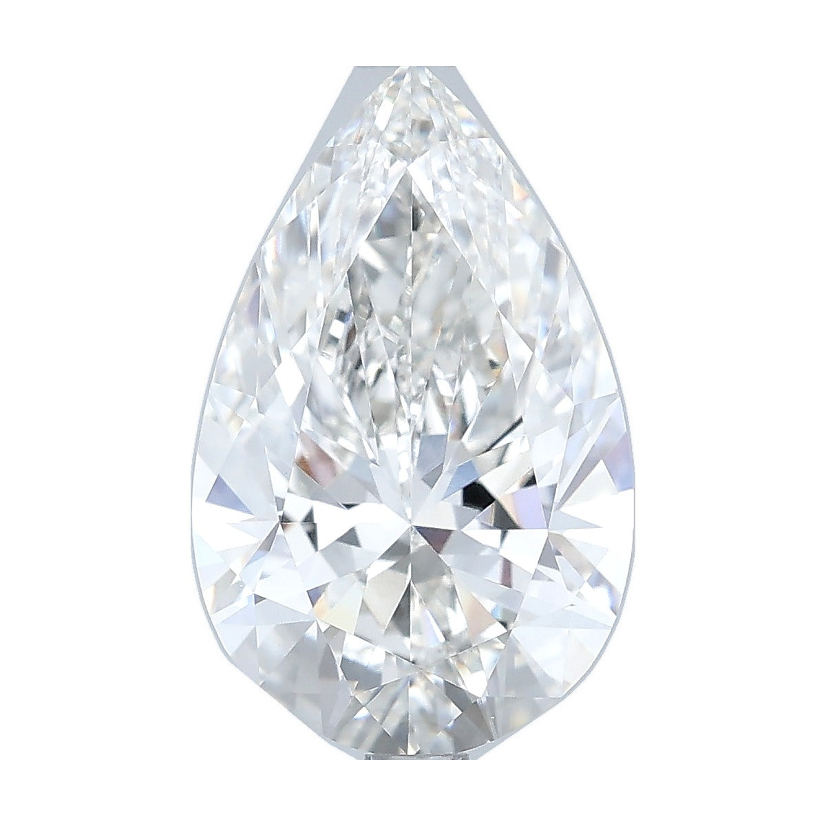 3.04 ct pear lab-grown diamond, G color, VVS2 clarity, IGI certified, still from its 360° video