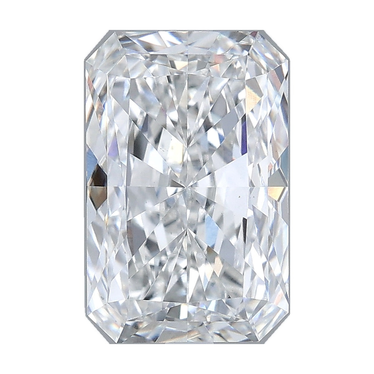 3.04 ct radiant lab-grown diamond, D color, VS1 clarity, IGI certified, still from its 360° video