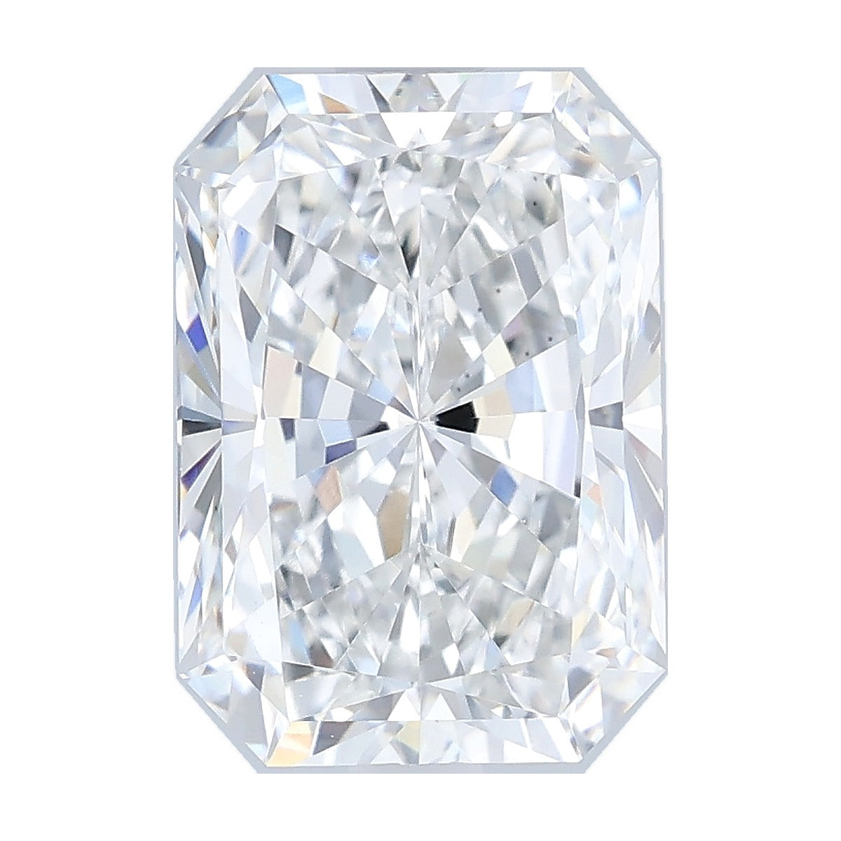 3.04 ct radiant lab-grown diamond, F color, VS1 clarity, IGI certified, still from its 360° video