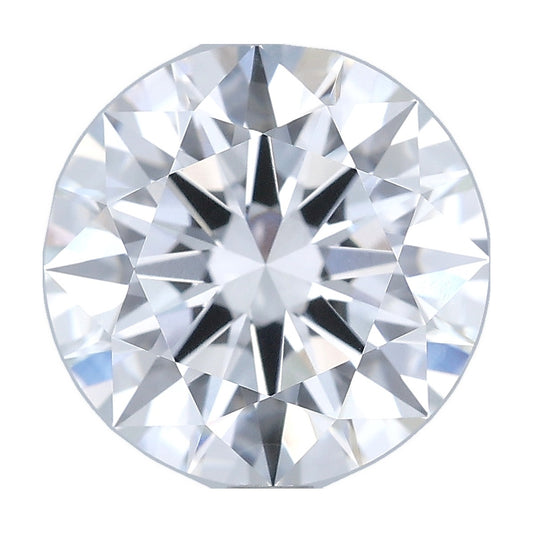 3.04 ct round lab-grown diamond, F color, VVS2 clarity, GIA certified, still from its 360° video