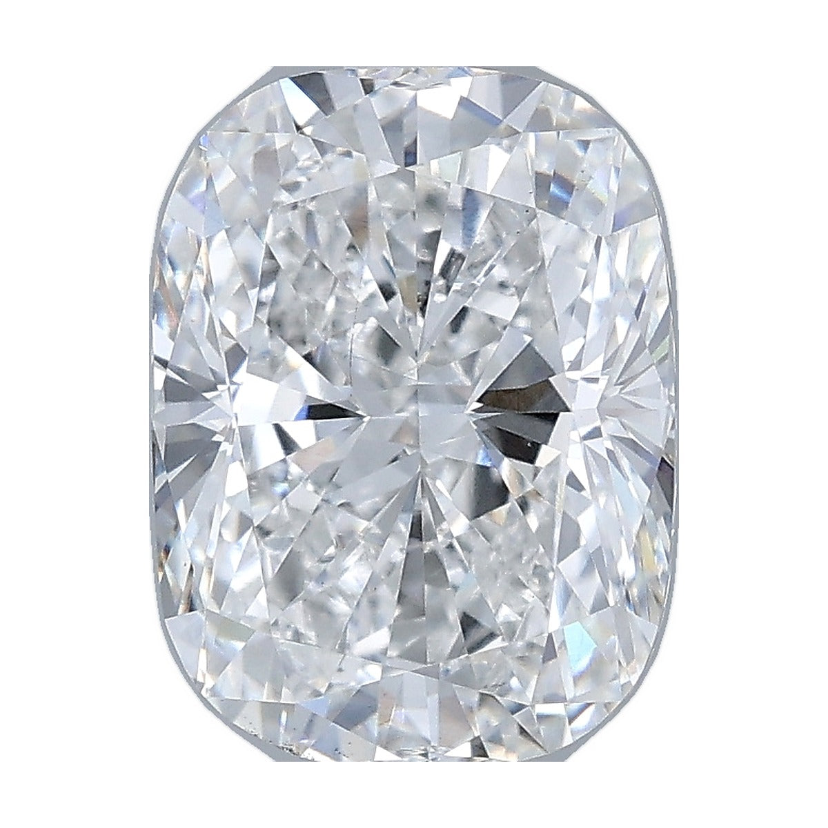 3.05 ct elongated cushion lab-grown diamond, E color, VS1 clarity, IGI certified, still from its 360° video