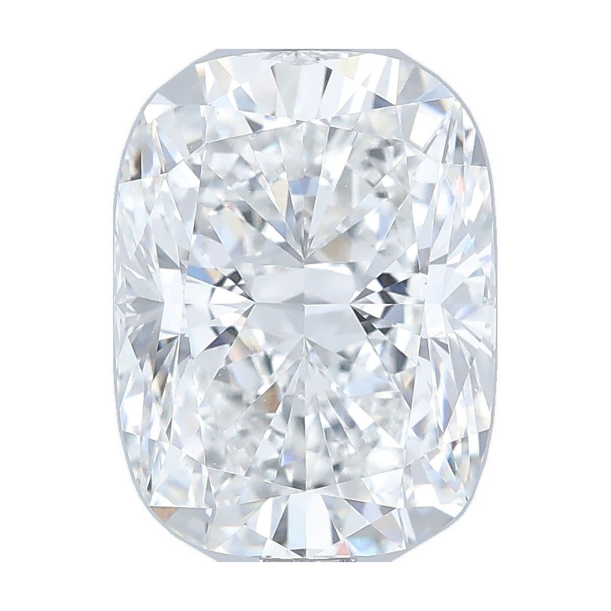 3.05 ct elongated cushion lab-grown diamond, E color, VVS2 clarity, IGI certified, still from its 360° video