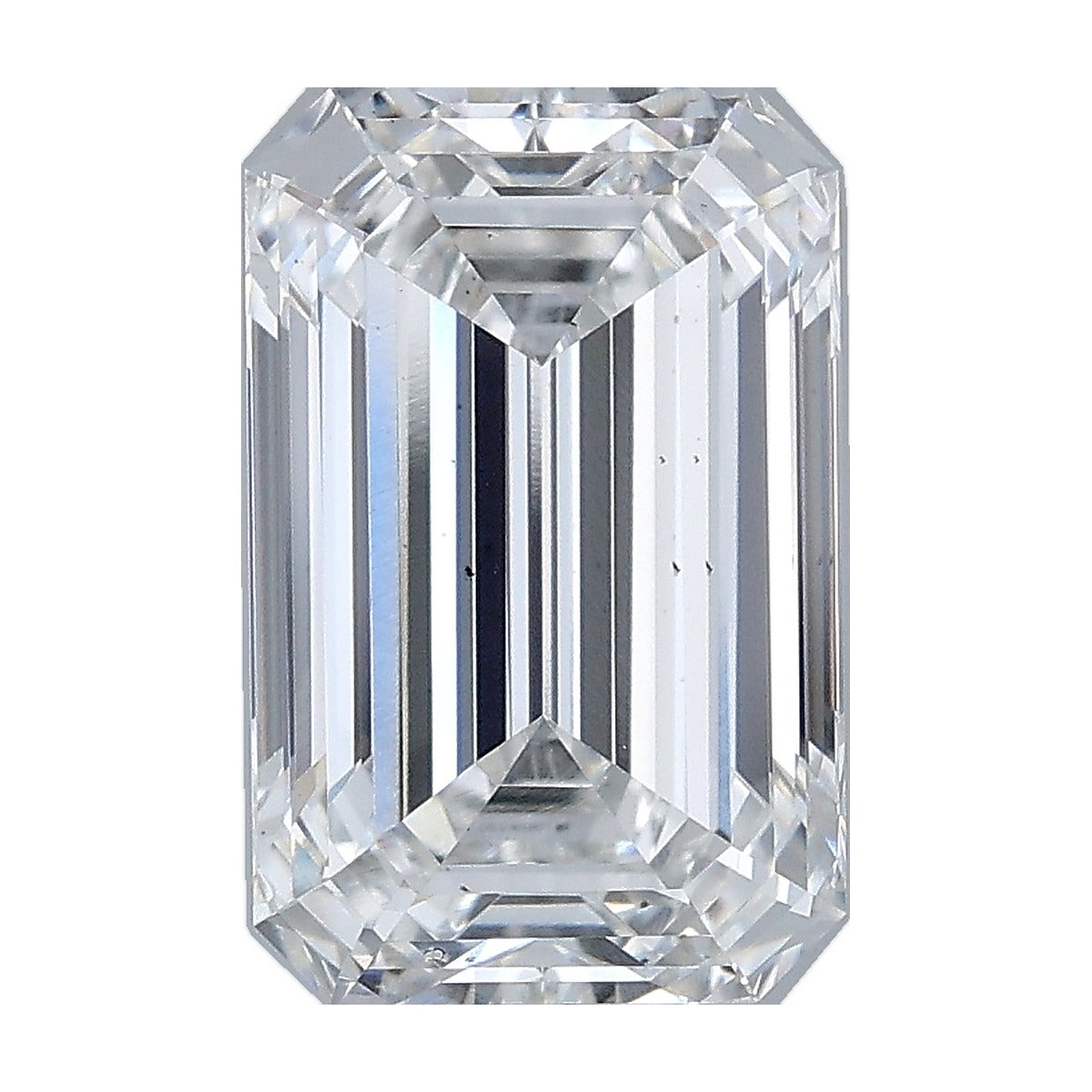 3.05 ct emerald lab-grown diamond, F color, VS2 clarity, IGI certified, still from its 360° video