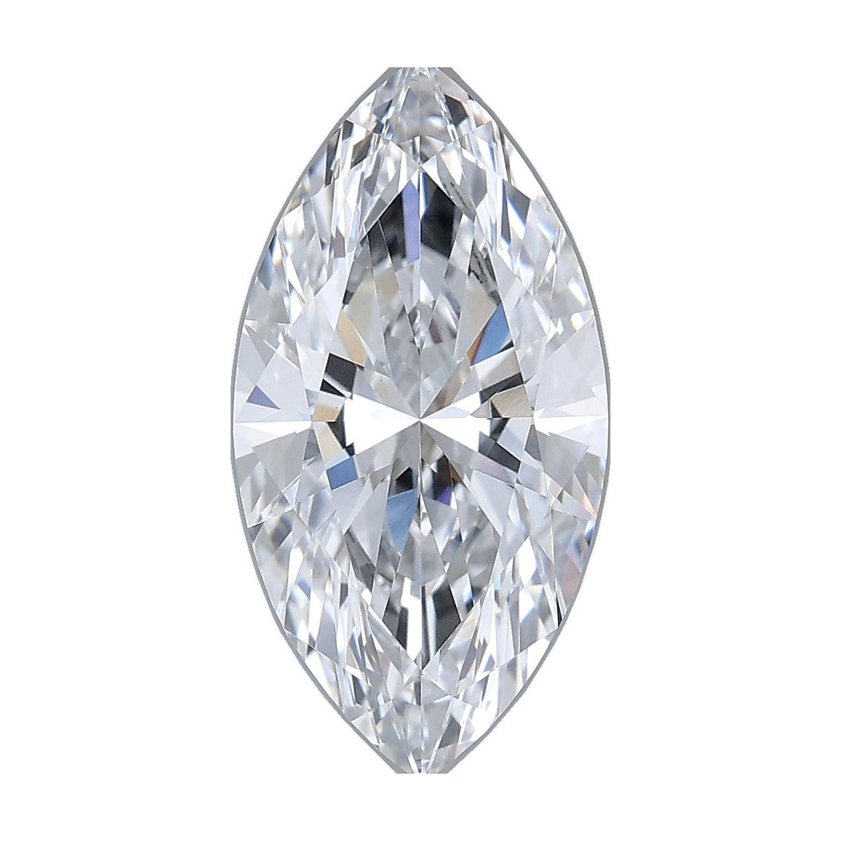 3.05 ct marquise lab-grown diamond, D color, VVS2 clarity, IGI certified, still from its 360° video
