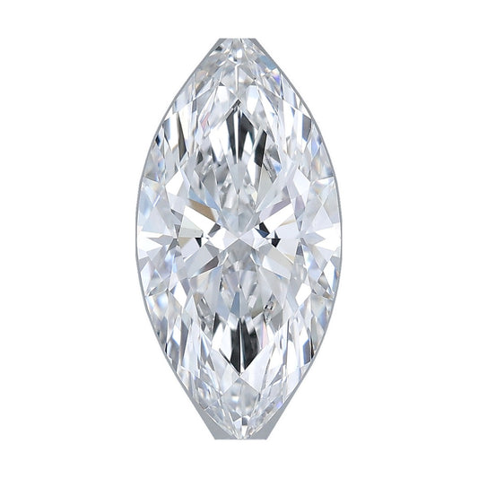 3.05 ct marquise lab-grown diamond, E color, VVS2 clarity, IGI certified, still from its 360° video