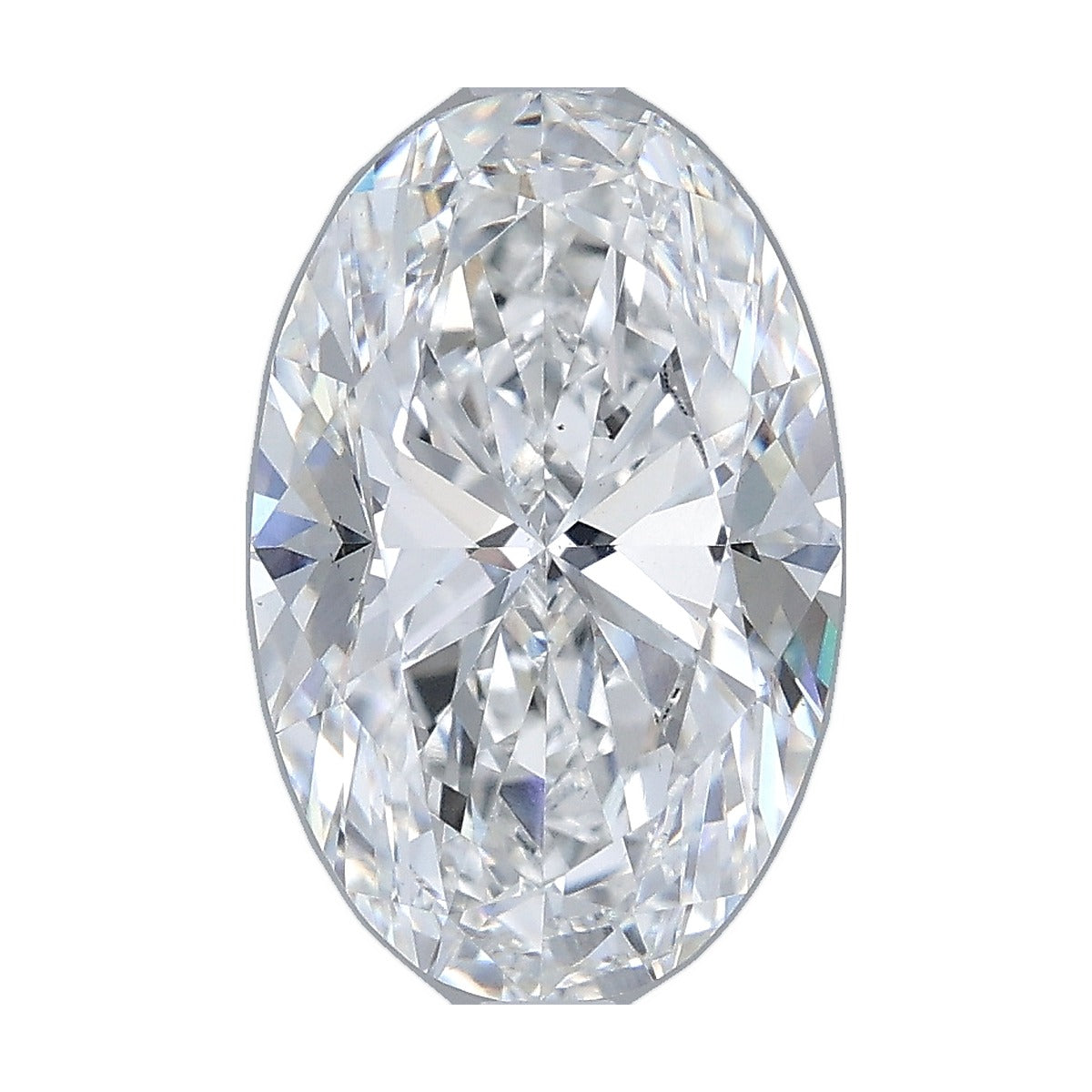 3.05 ct oval lab-grown diamond, E color, VS2 clarity, IGI certified, still from its 360° video