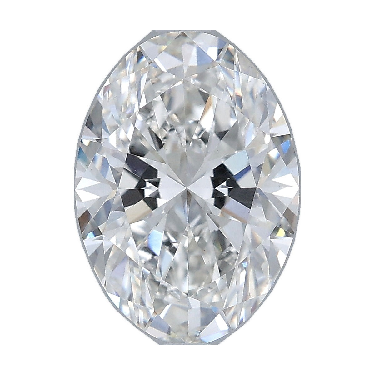 3.05 ct oval lab-grown diamond, F color, VS1 clarity, IGI certified, still from its 360° video