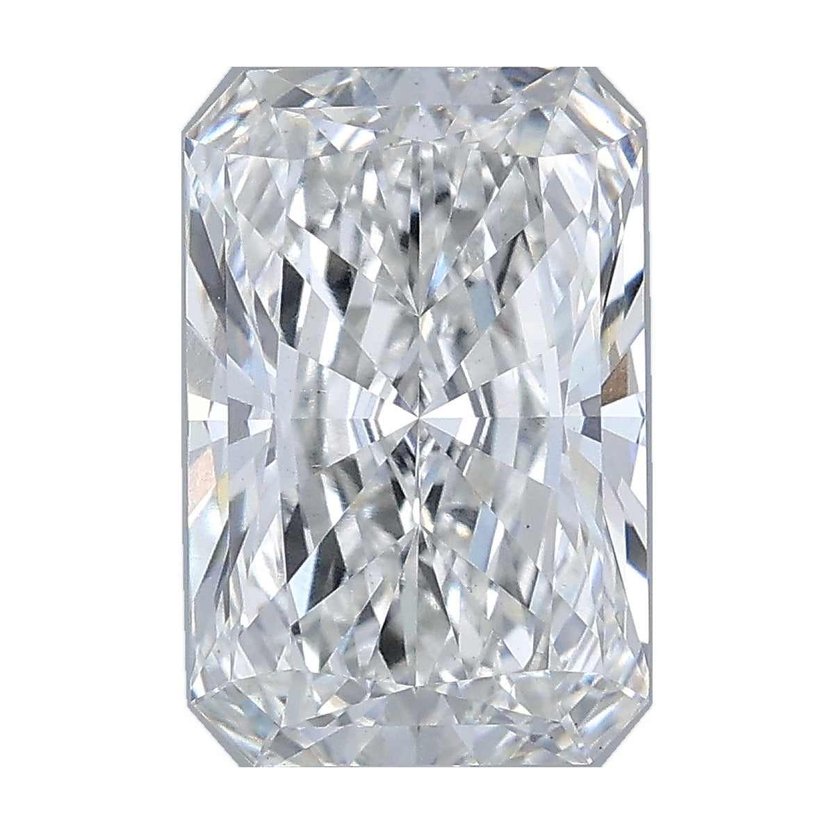3.05 ct radiant lab-grown diamond, F color, VS1 clarity, IGI certified, still from its 360° video