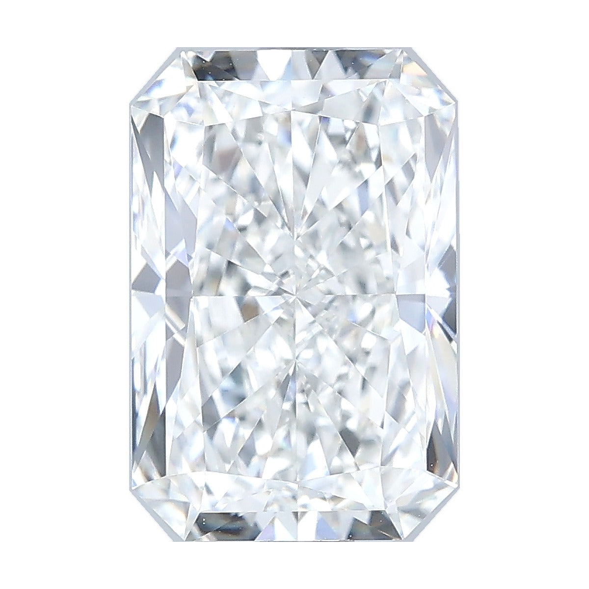 3.05 ct radiant lab-grown diamond, F color, VVS1 clarity, IGI certified, still from its 360° video
