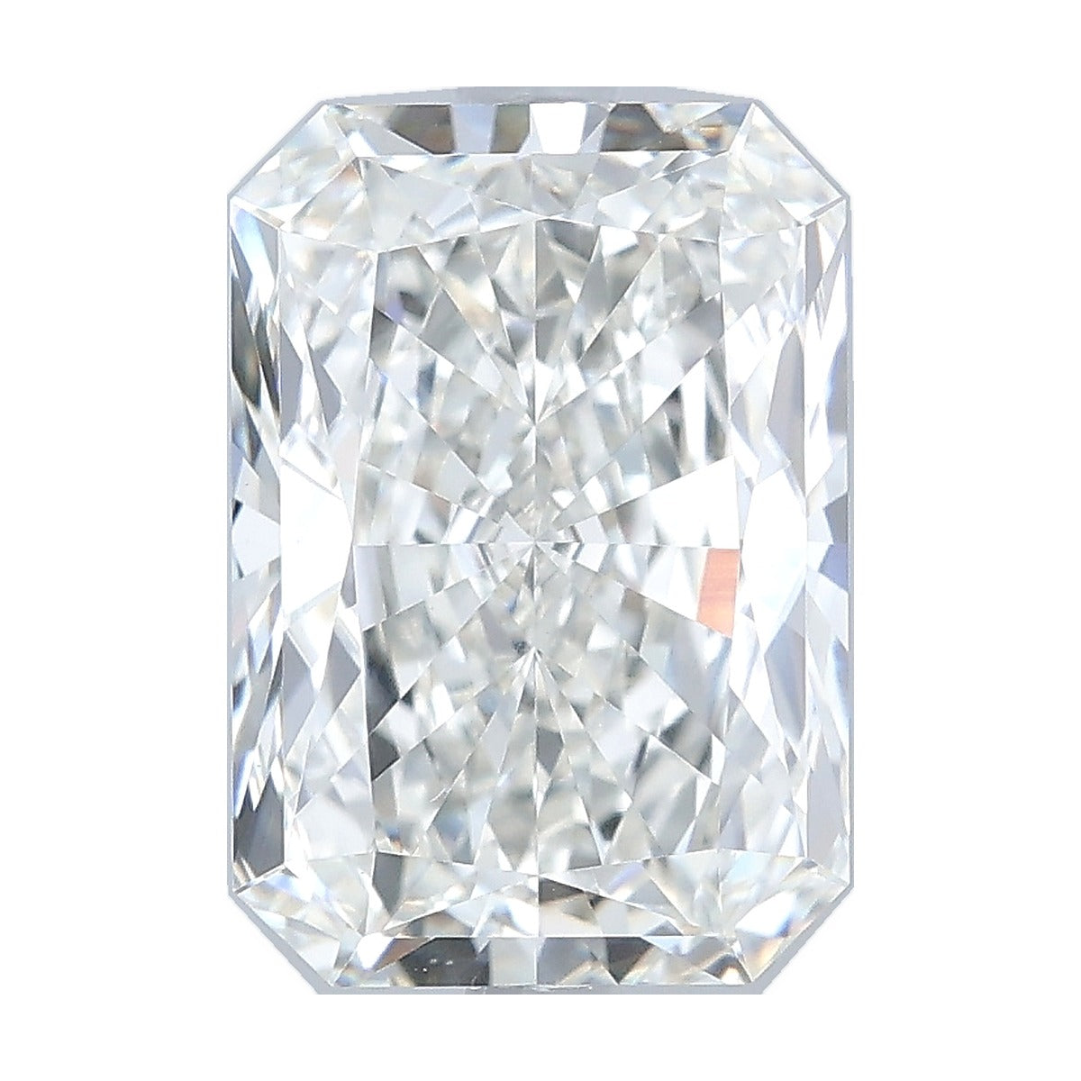 3.05 ct radiant lab-grown diamond, F color, VVS2 clarity, IGI certified, still from its 360° video