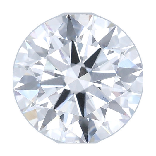 3.05 ct round lab-grown diamond, E color, VVS1 clarity, IGI certified, still from its 360° video