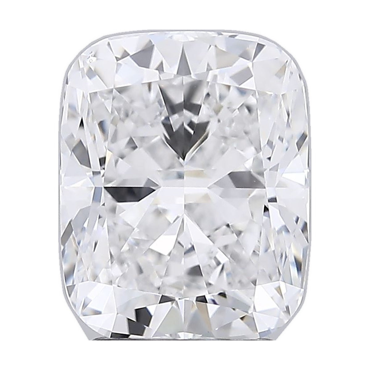 3.06 ct elongated cushion lab-grown diamond, D color, VS1 clarity, IGI certified, still from its 360° video