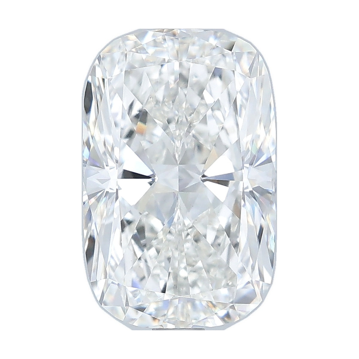 3.06 ct elongated cushion lab-grown diamond, G color, VS1 clarity, IGI certified, still from its 360° video