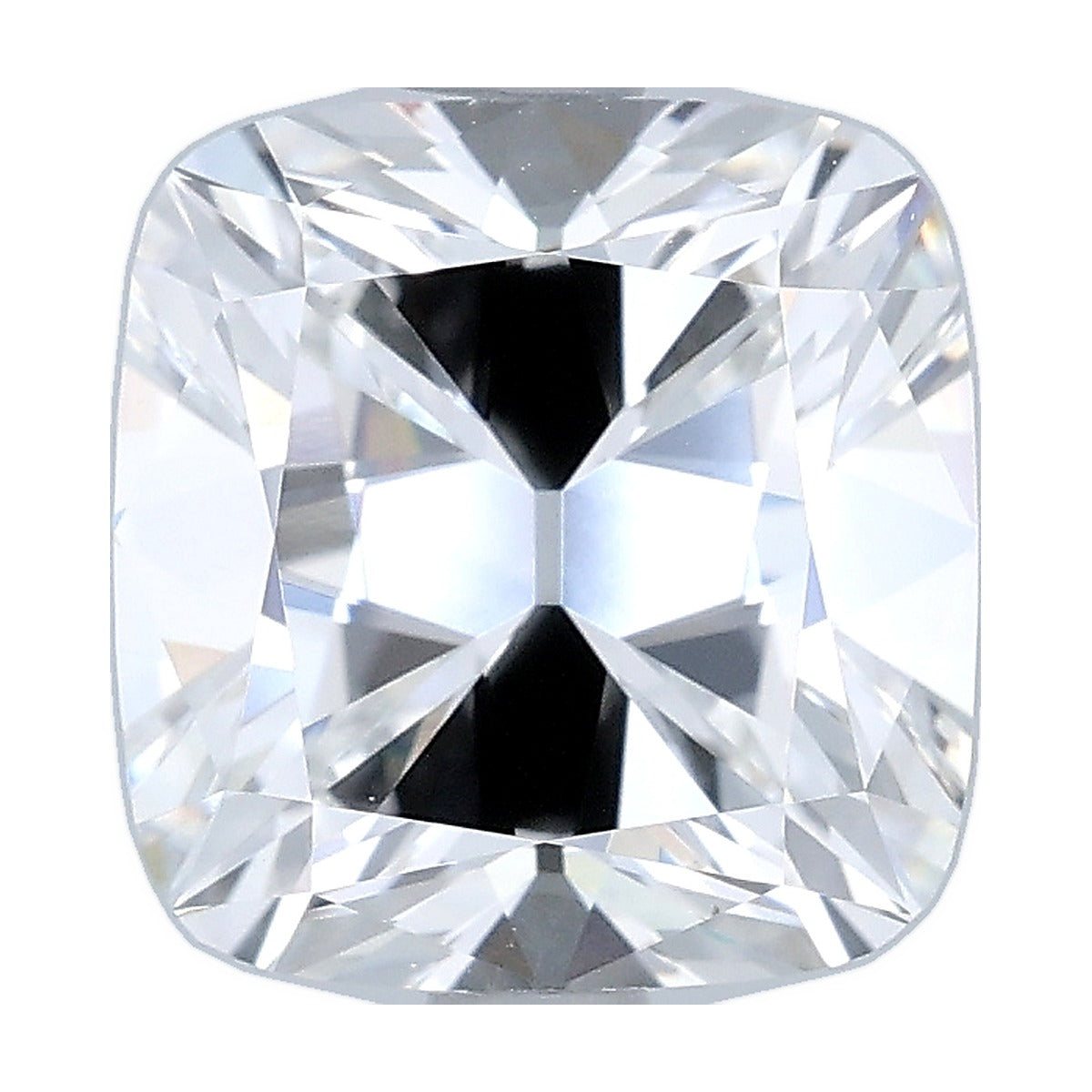 3.06 ct old mine cushion lab-grown diamond, E color, VVS2 clarity, IGI certified, still from its 360° video
