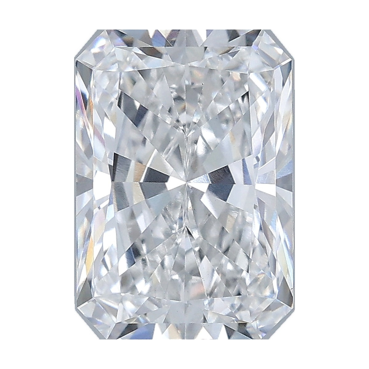 3.06 ct radiant lab-grown diamond, D color, VS1 clarity, IGI certified, still from its 360° video