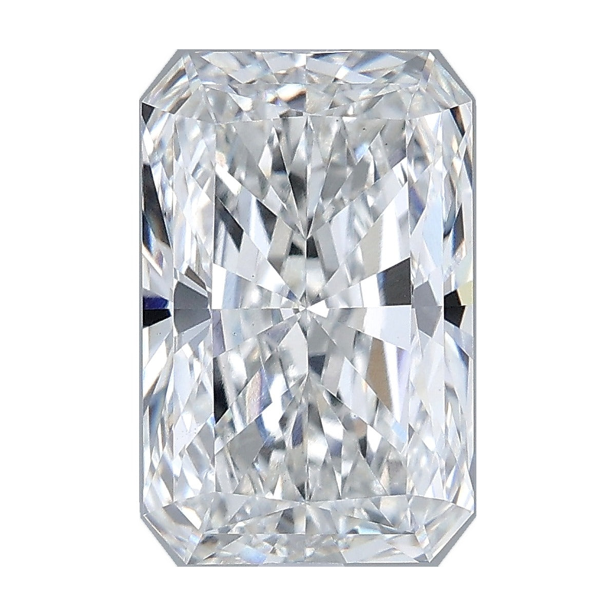 3.06 ct radiant lab-grown diamond, F color, VS1 clarity, IGI certified, still from its 360° video