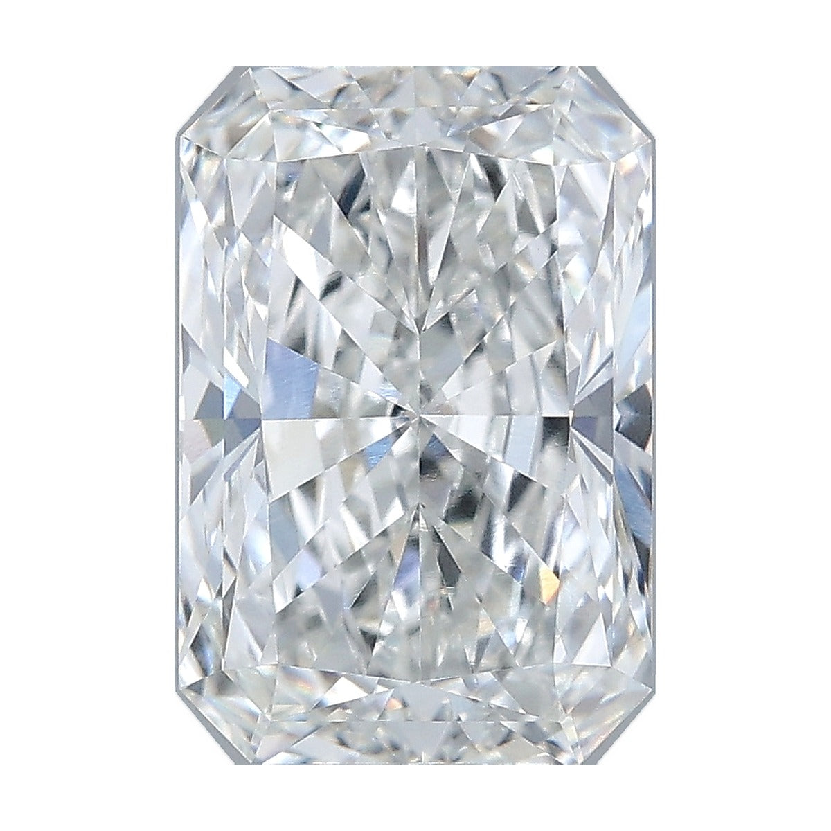 3.06 ct radiant lab-grown diamond, F color, VVS2 clarity, IGI certified, still from its 360° video