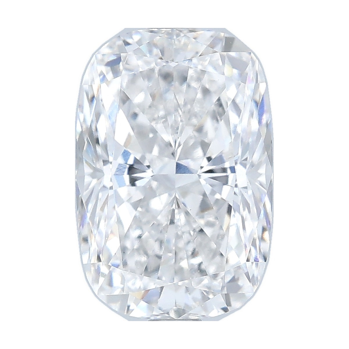 3.07 ct elongated cushion lab-grown diamond, E color, VS1 clarity, IGI certified, still from its 360° video