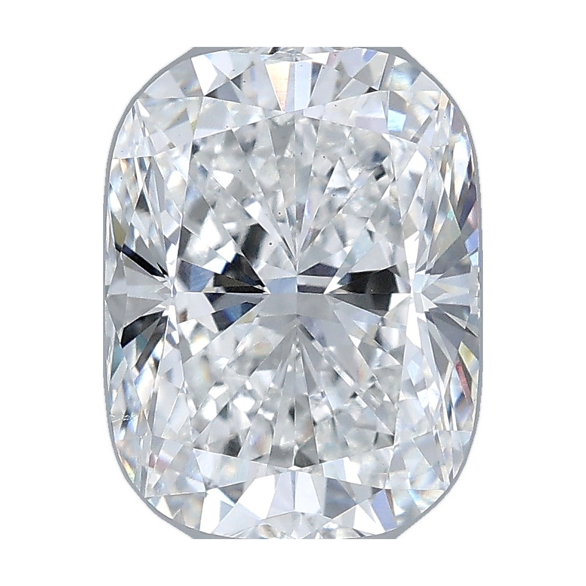 3.07 ct elongated cushion lab-grown diamond, E color, VS1 clarity, IGI certified, still from its 360° video
