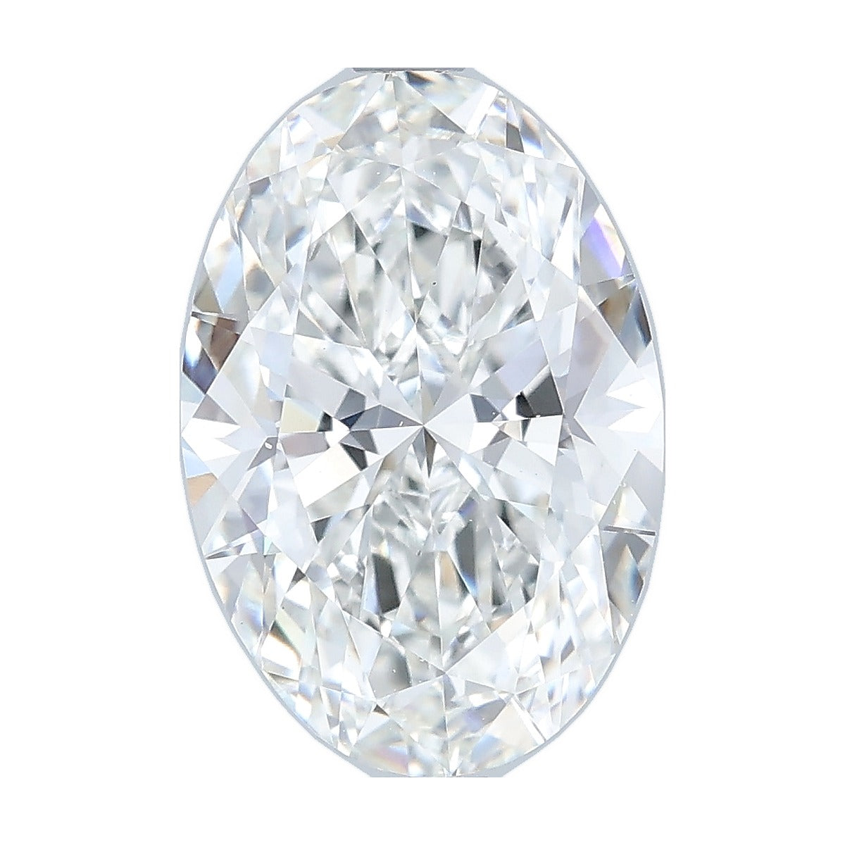 3.07 ct oval lab-grown diamond, F color, VVS2 clarity, IGI certified, still from its 360° video