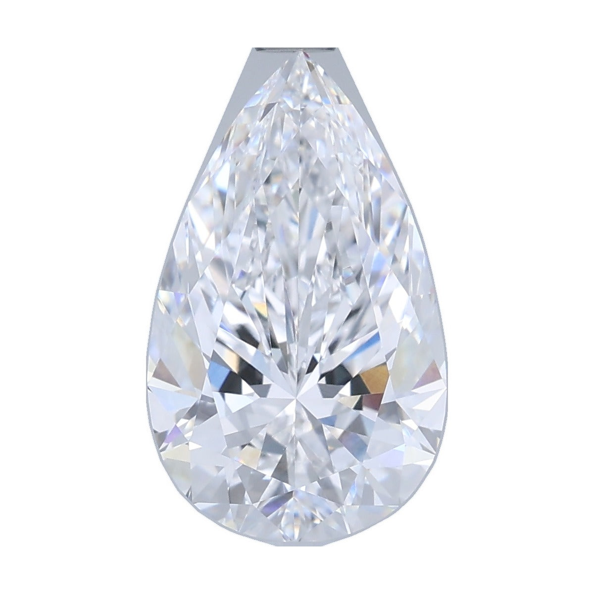 3.07 ct pear lab-grown diamond, D color, VS1 clarity, GIA certified, still from its 360° video