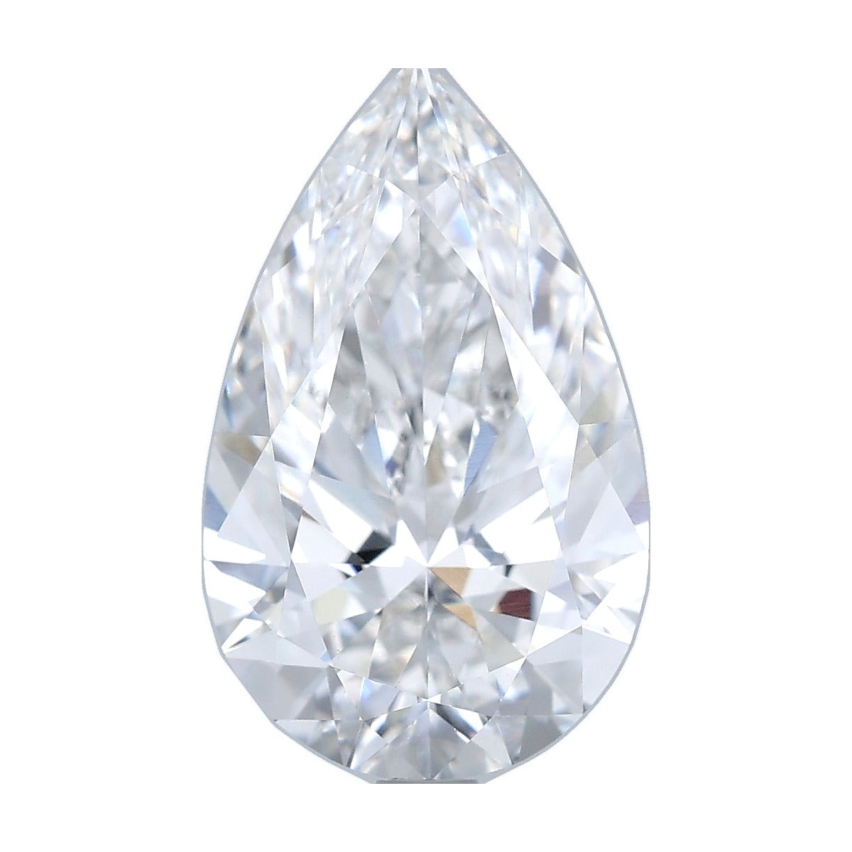 3.07 ct pear lab-grown diamond, F color, VVS2 clarity, GIA certified, still from its 360° video