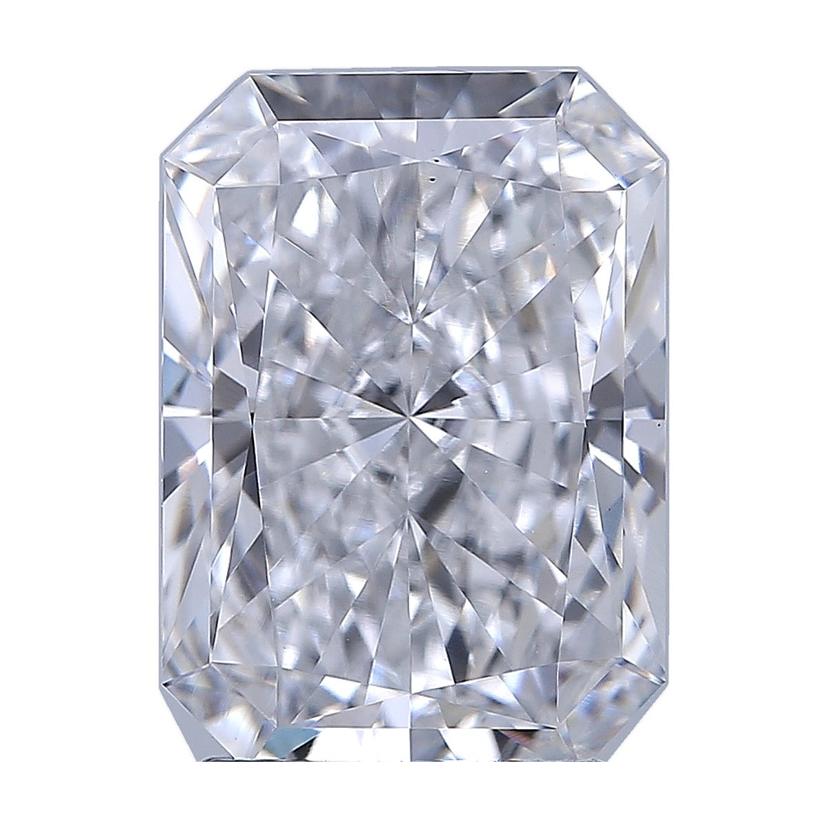 3.07 ct radiant lab-grown diamond, D color, VS1 clarity, IGI certified, still from its 360° video