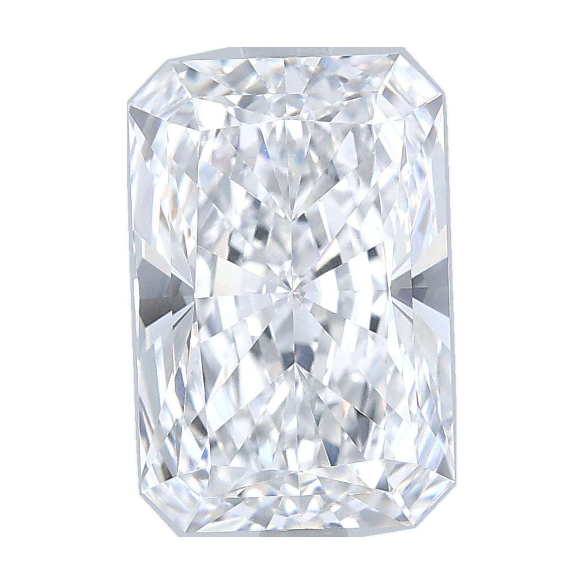 3.07 ct radiant lab-grown diamond, D color, VVS2 clarity, IGI certified, still from its 360° video