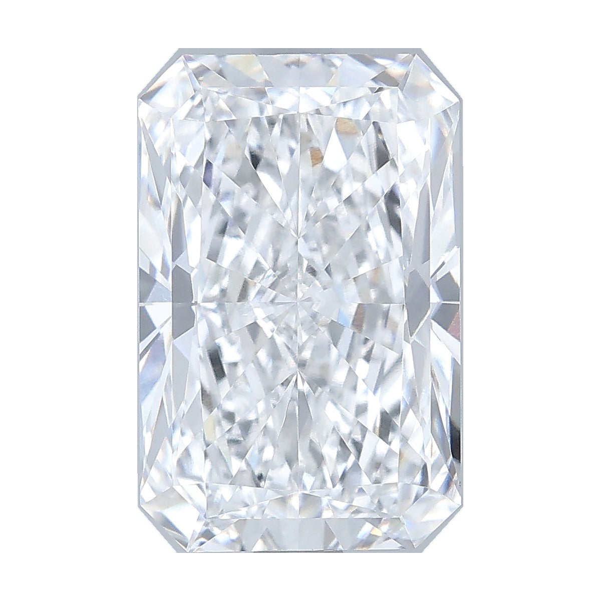 3.07 ct radiant lab-grown diamond, D color, VVS2 clarity, IGI certified, still from its 360° video