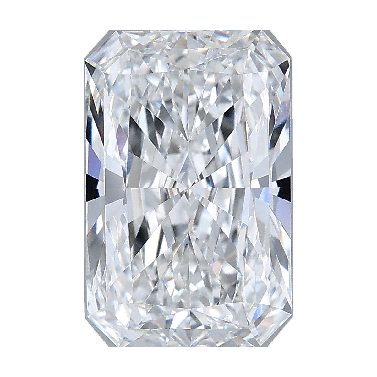 3.07 ct radiant lab-grown diamond, D color, VVS2 clarity, IGI certified, still from its 360° video