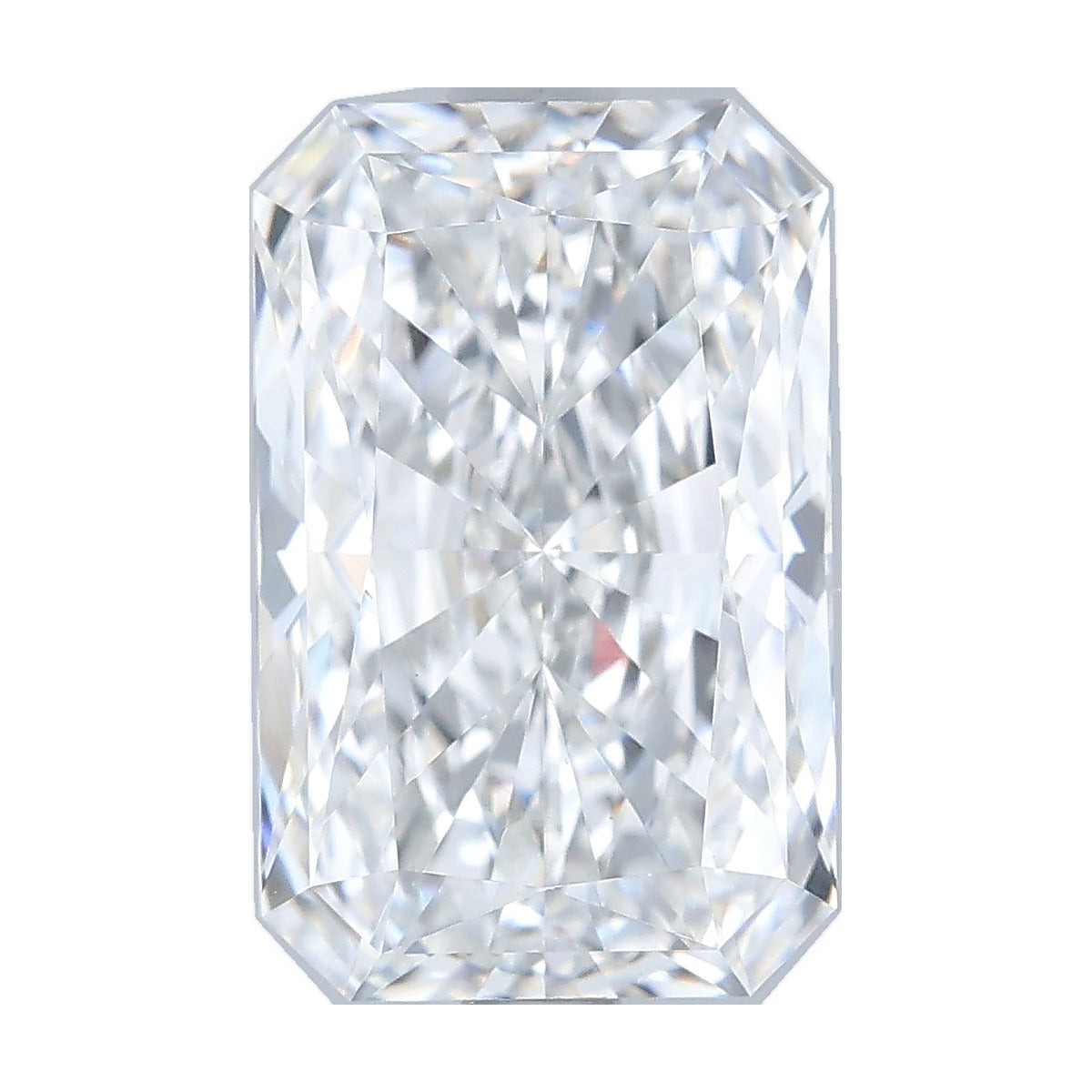 3.07 ct radiant lab-grown diamond, E color, VS1 clarity, IGI certified, still from its 360° video