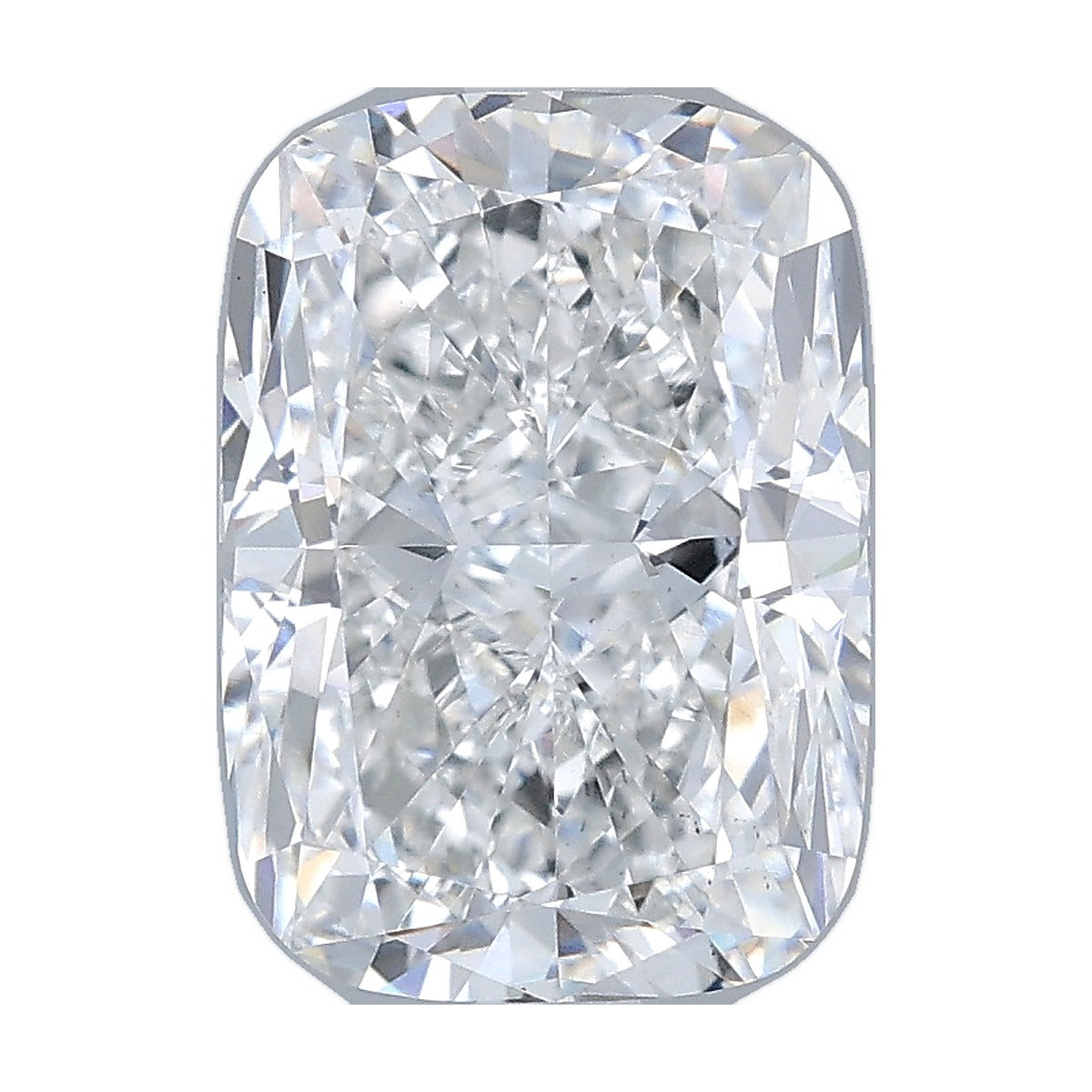 3.08 ct elongated cushion lab-grown diamond, E color, VS1 clarity, IGI certified, still from its 360° video