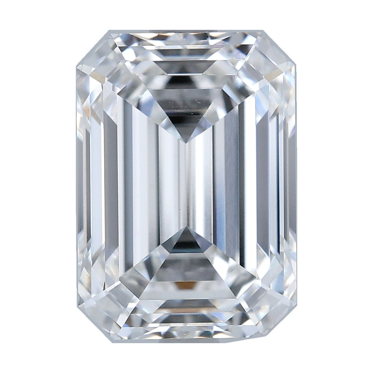 3.08 ct emerald lab-grown diamond, F color, VVS2 clarity, GIA certified, still from its 360° video