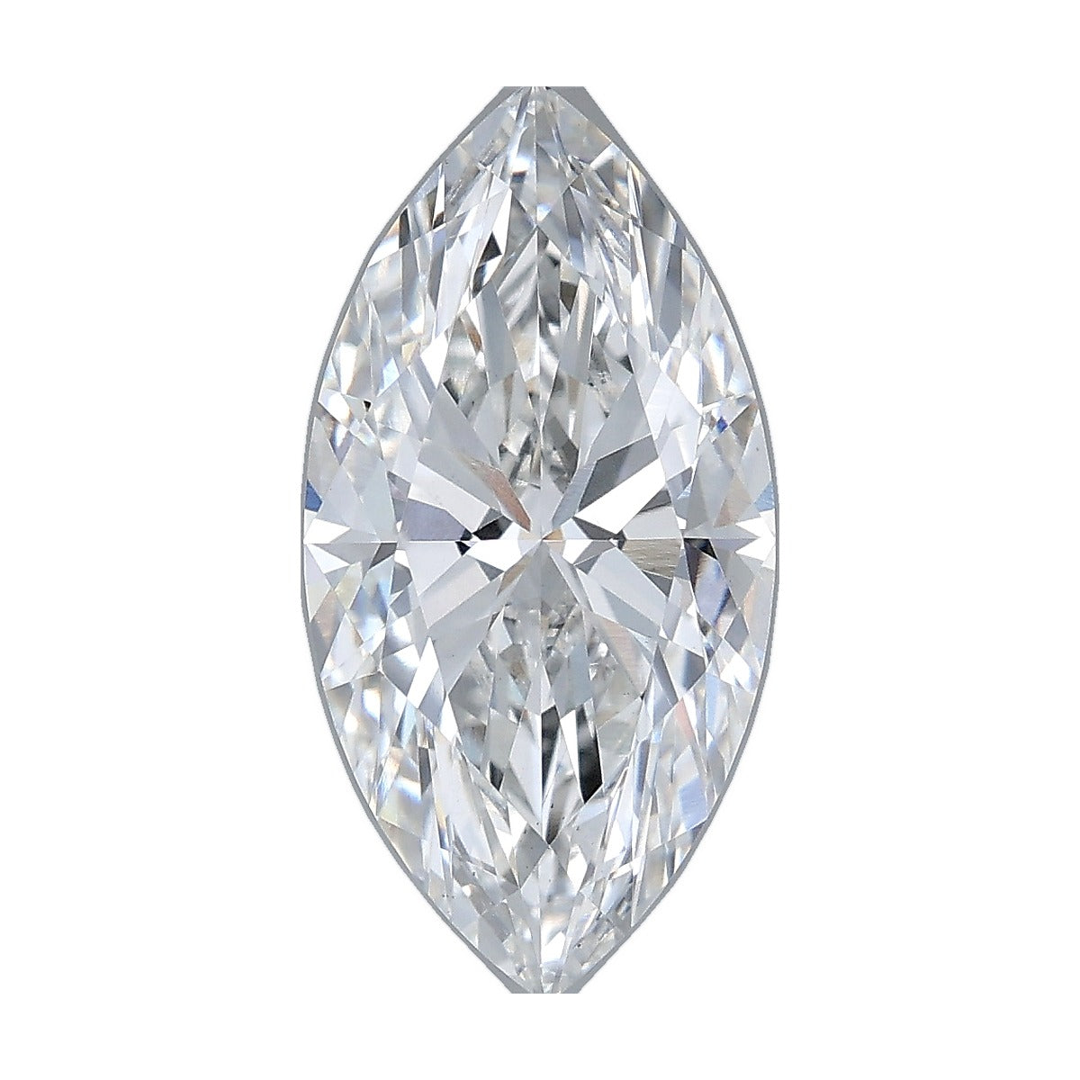 3.08 ct marquise lab-grown diamond, F color, VS1 clarity, IGI certified, still from its 360° video