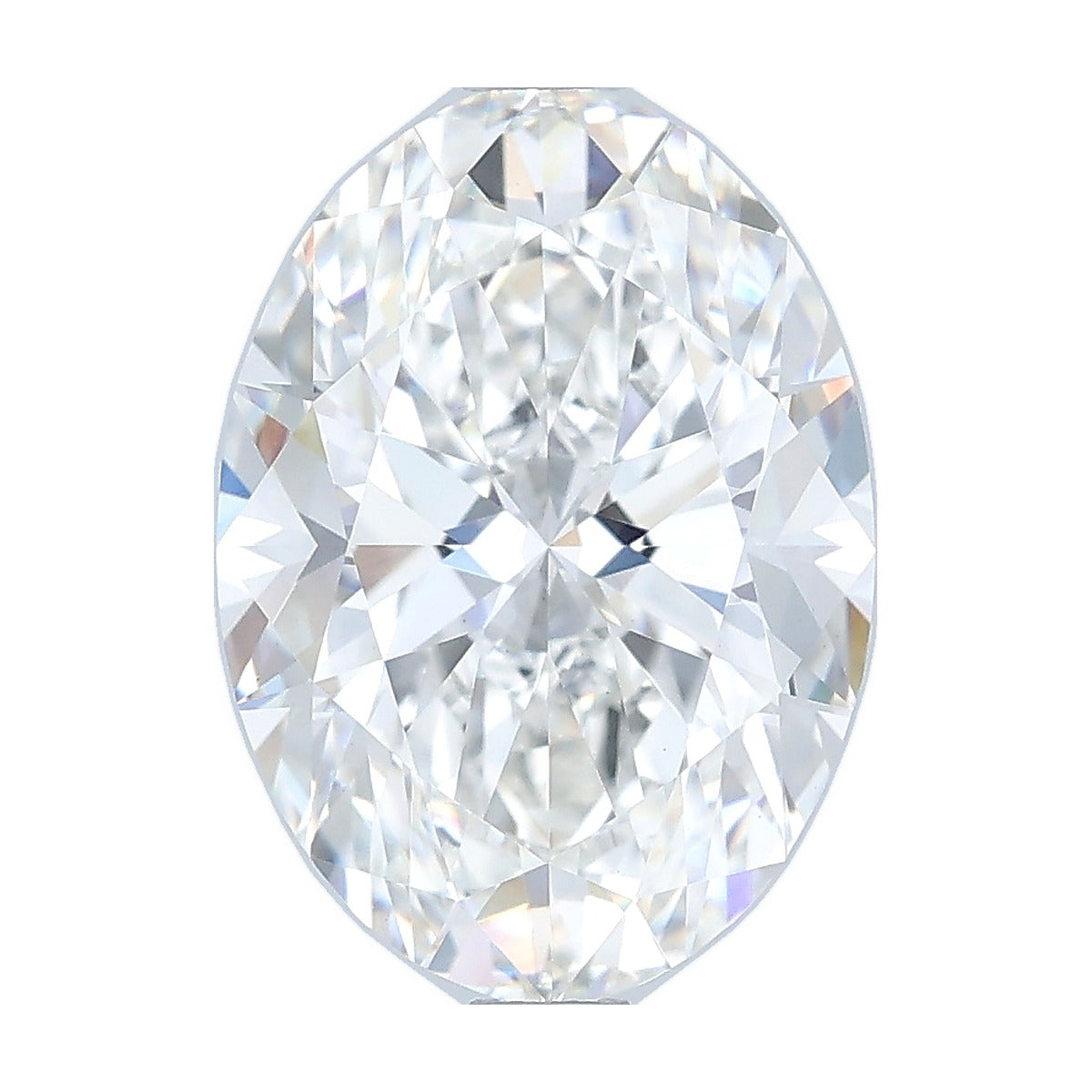 3.08 ct oval lab-grown diamond, F color, VS1 clarity, IGI certified, still from its 360° video
