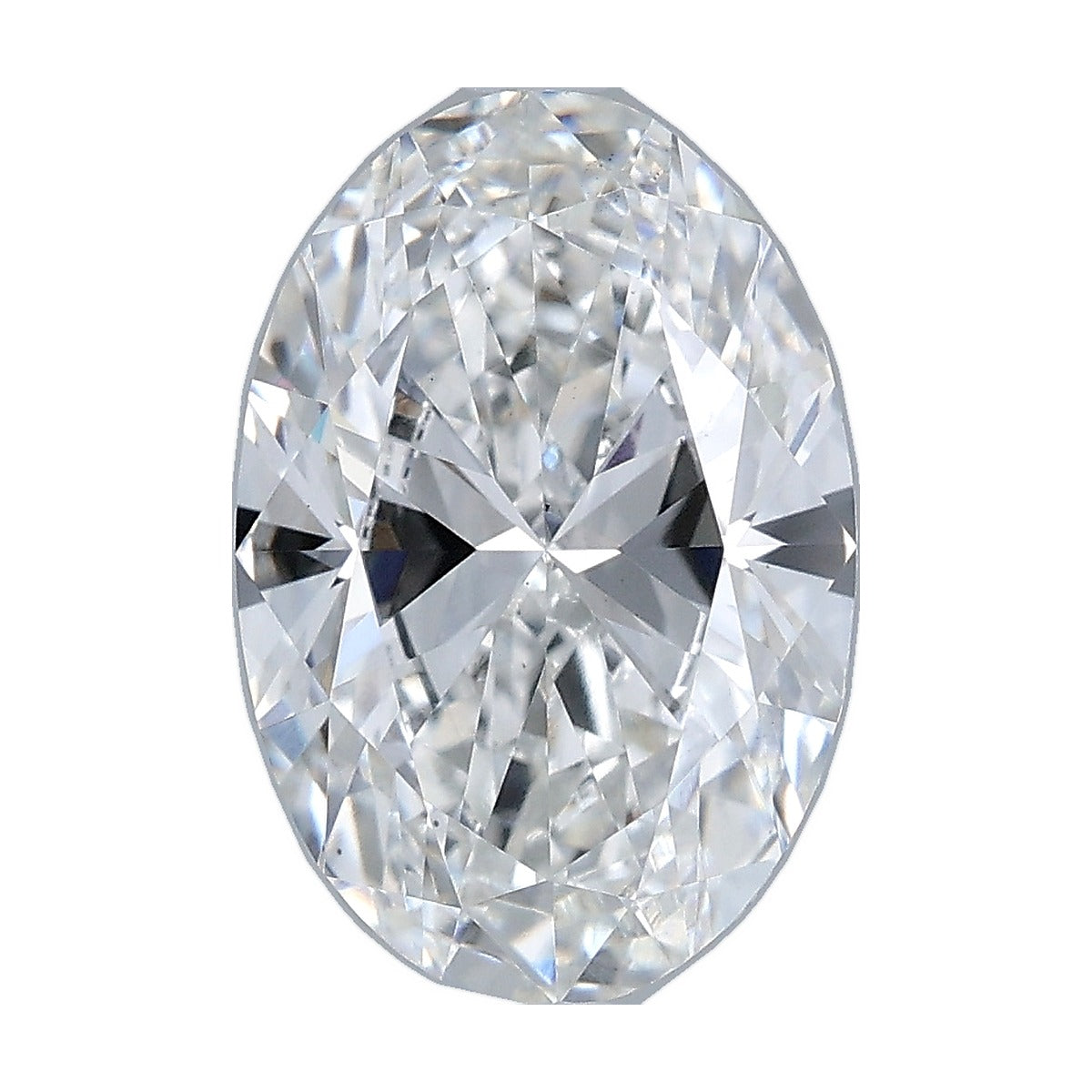 3.08 ct oval lab-grown diamond, F color, VS1 clarity, IGI certified, still from its 360° video