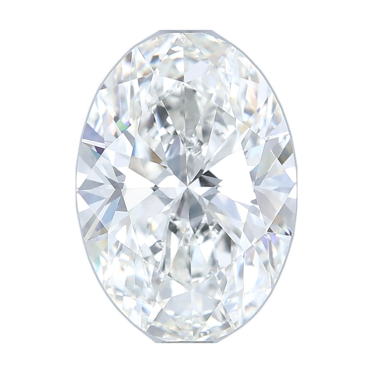 3.08 ct oval lab-grown diamond, F color, VVS2 clarity, IGI certified, still from its 360° video