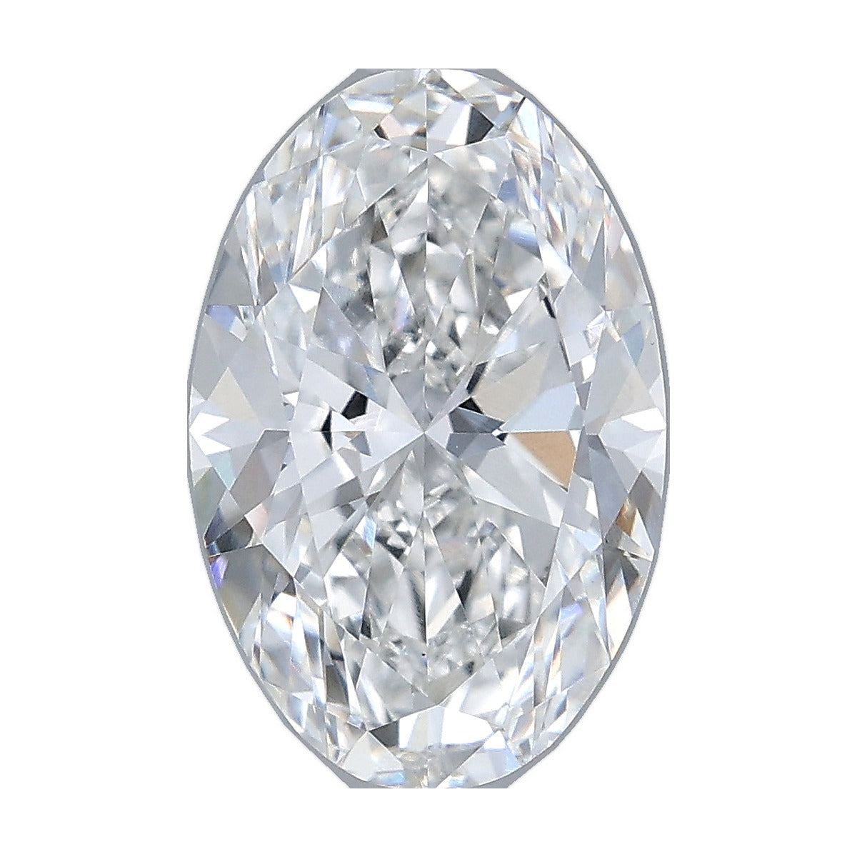 3.08 ct oval lab-grown diamond, F color, VVS2 clarity, IGI certified, still from its 360° video