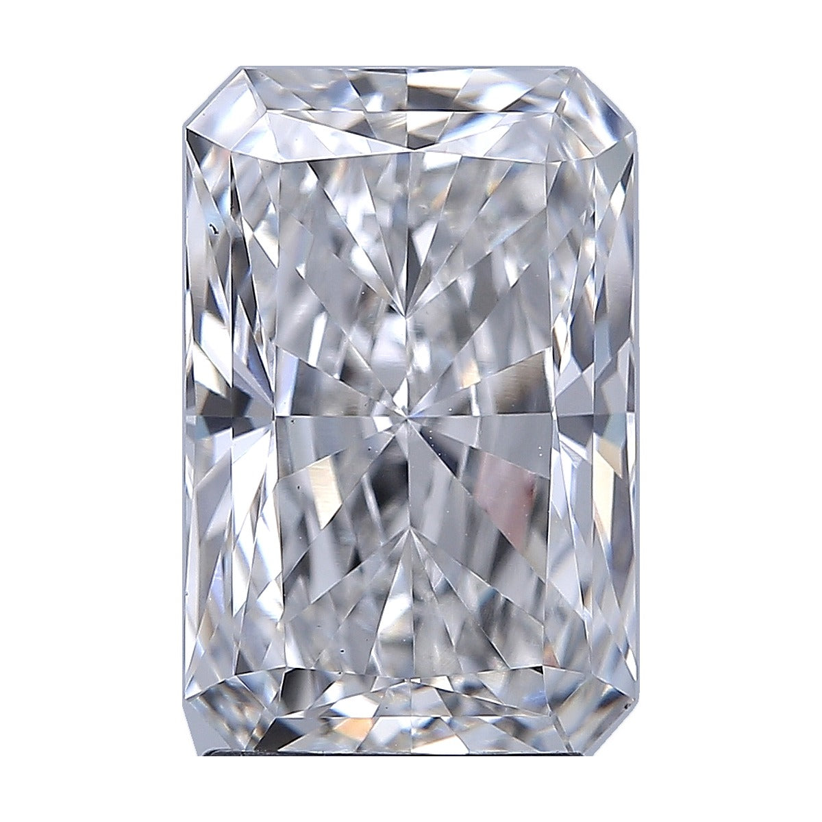 3.08 ct radiant lab-grown diamond, F color, VS1 clarity, IGI certified, still from its 360° video