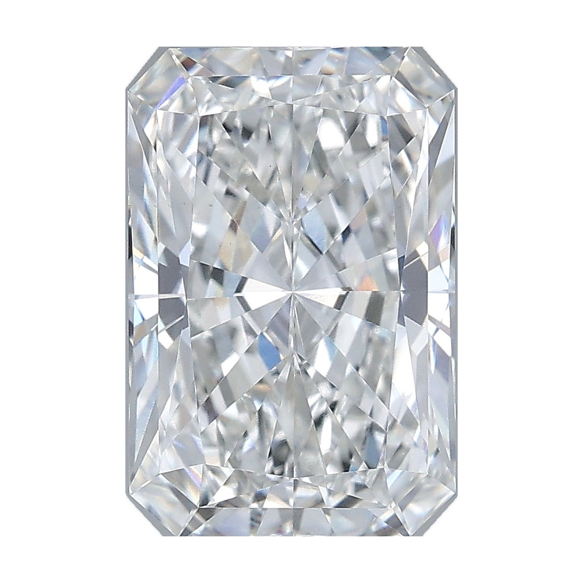 3.08 ct radiant lab-grown diamond, F color, VS1 clarity, IGI certified, still from its 360° video