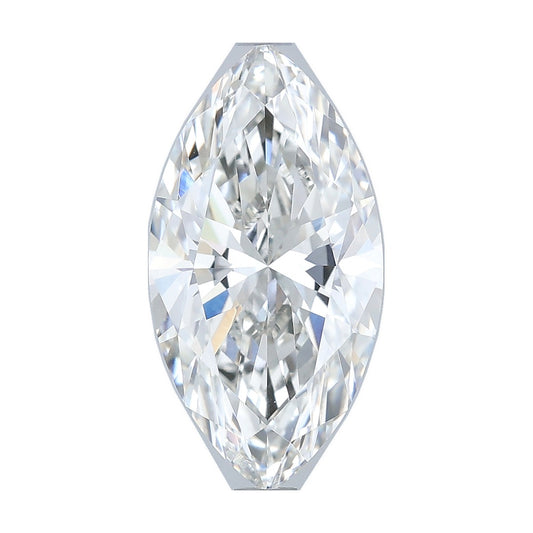 3.09 ct marquise lab-grown diamond, E color, VVS2 clarity, IGI certified, still from its 360° video