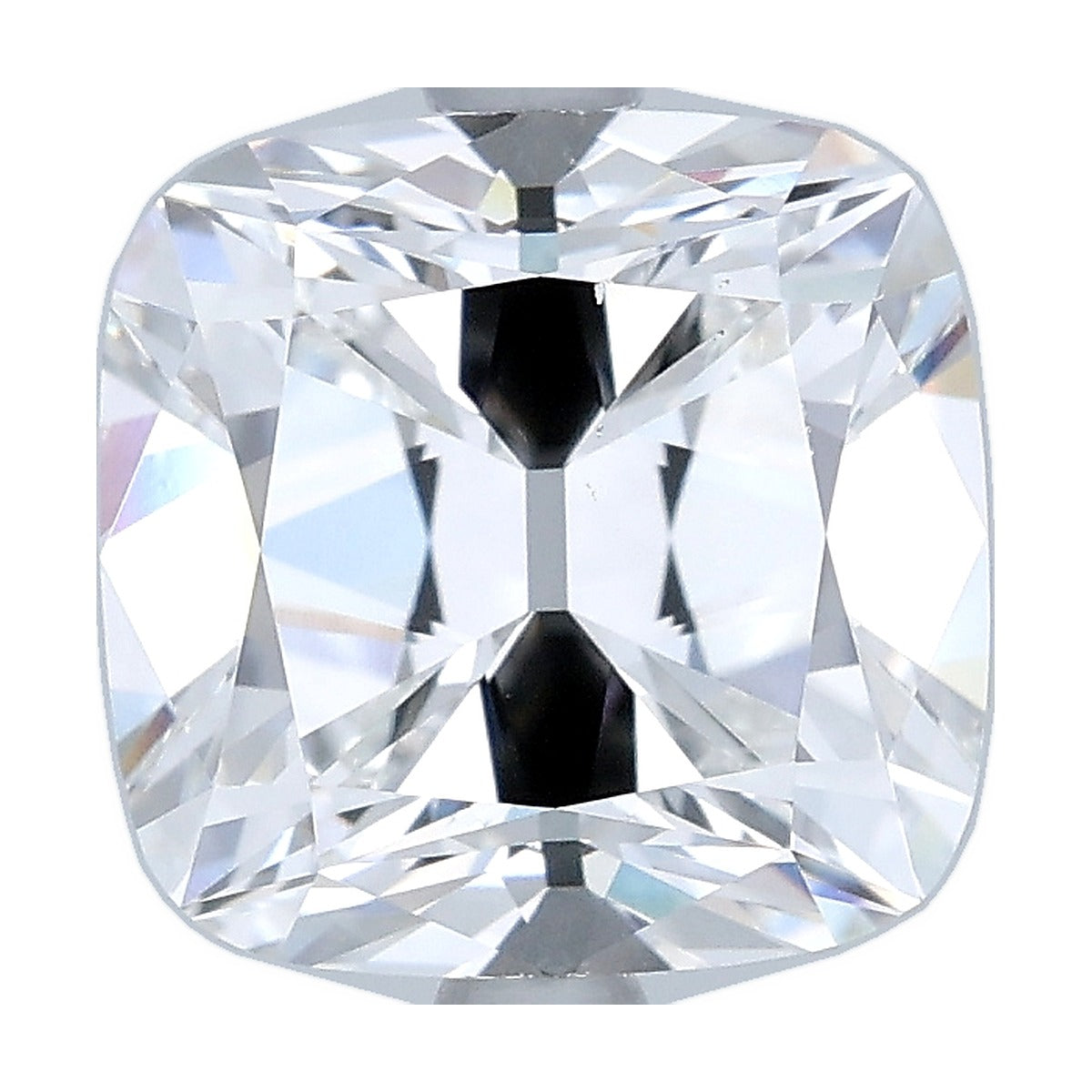 3.09 ct old mine cushion lab-grown diamond, E color, VS1 clarity, IGI certified, still from its 360° video