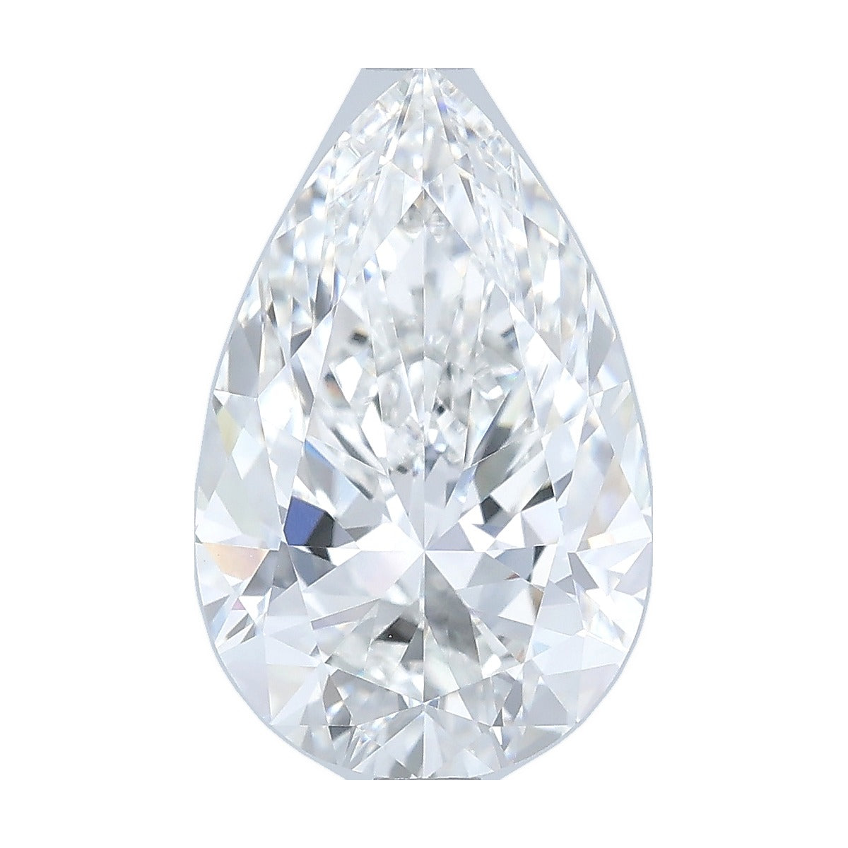 3.09 ct pear lab-grown diamond, E color, VVS2 clarity, IGI certified, still from its 360° video