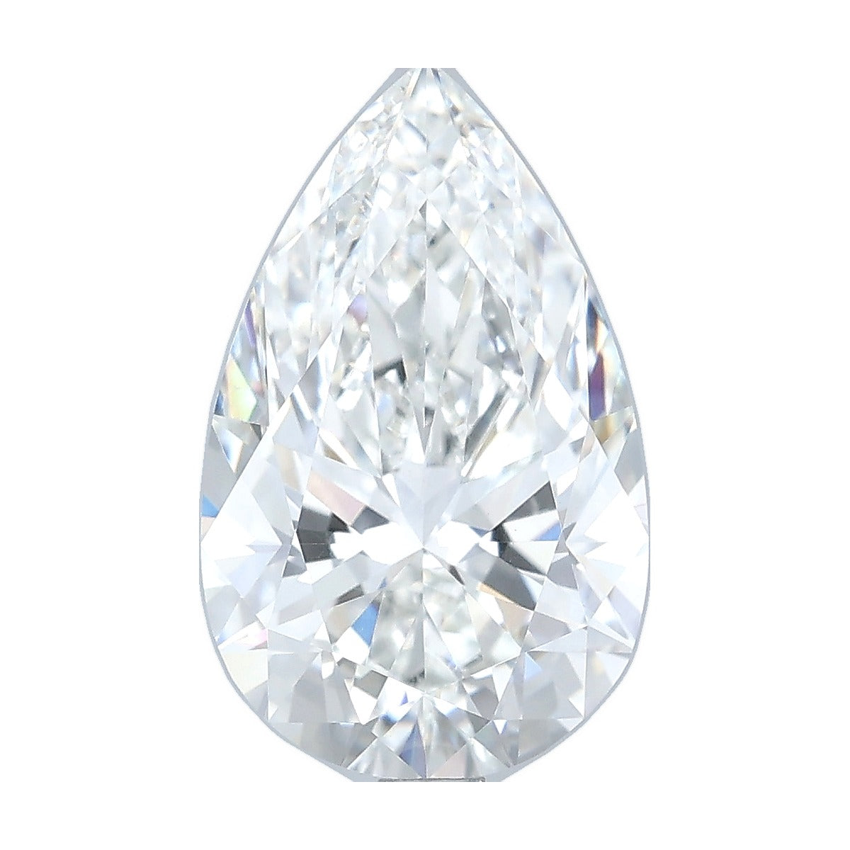 3.09 ct pear lab-grown diamond, G color, VVS2 clarity, IGI certified, still from its 360° video