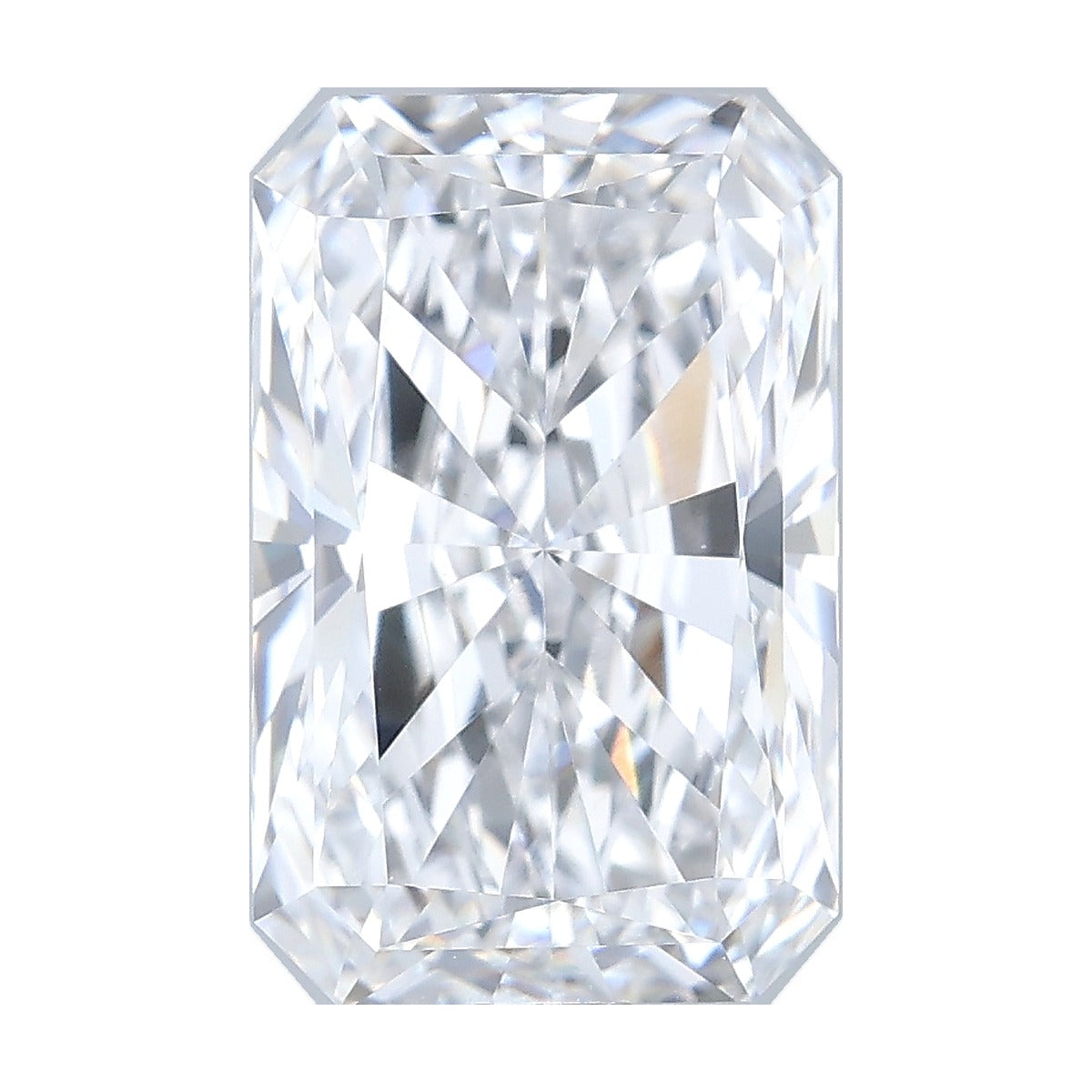 3.09 ct radiant lab-grown diamond, D color, VS1 clarity, IGI certified, still from its 360° video